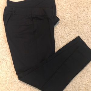 Old Navy black pixie pant